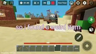 I found a weird item in roblox bedwars 