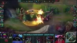 World Championship 2015 EDG vs BKT #Highlight