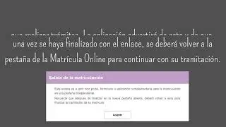 Matrícula online ESO, Bachillerato y Ciclos Formativos