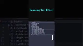 Bouncing Text Effects - CSS Animation Techniques