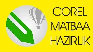 Corel de Kartvizit Matbaaya Hazırlık Aşamaları Çalışma Alanı