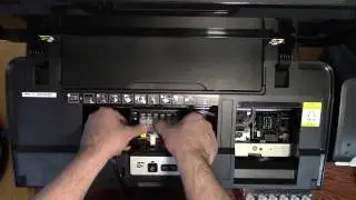 Epson 1430 CISS Install a continuous ink system how to