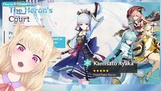 Rolling on Ayaka Banner - Genshin Impact