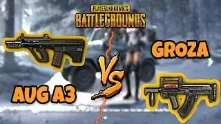AUG VS GROZA | PUBG Mobile Testing