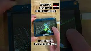 TinyGL, Rendering 3d objects in Arduino GIGA Display Bundle #arduino #ThatProject