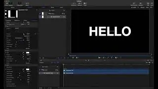 Typewriter Text Generator for Apple Motion and Final Cut Pro - Plugin Demo