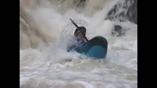 The Beauty & Mank kayaking Jones Creek on Sand Mountain Alabama - Raw Video 2002