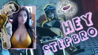 Fortnite StepSister Wants 🍆 MID GAME! (THIRSTY GUY WANTS TO WATCH) 4K trolling