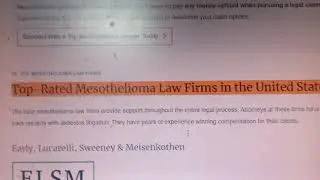 Top Rated Mesothelioma Law Firms