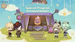 🔴Genshin 4.5 Special Program Watchparty!