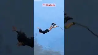 Bungee jumping in Rishikesh 😍#rageneration#trending#top#trip#adventure#status#viral#shorts#youtube
