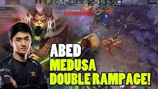 ABED MEDUSA DOUBLE RAMPAGE | FNATIC VS EG | DAY 1 | TI9 GROUP STAGE