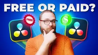 DaVinci Resolve FREE or PAID? Explaining 7 differences to help you choose.