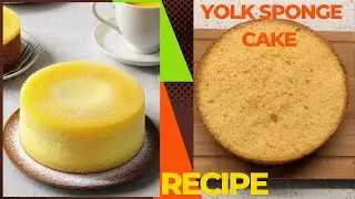 Yolk Sponge Cake Recipe by Elena Talakina