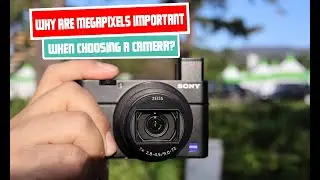 Why are megapixels important when choosing a camera