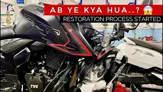 Tvs Apache RTR 200 4v service // Paid Service Cost for suspension