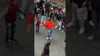 Imagine you see this guy in the street, do you dance with him ?