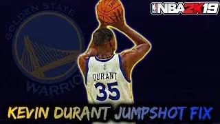 Kevin Durant Jumpshot Fix - NBA 2K19