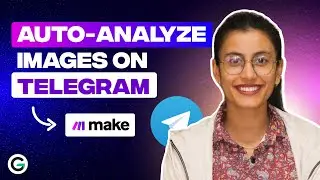 Auto-Analyze Images sent to you on Telegram | Telegram bot on Make.com | Growwstacks Automation