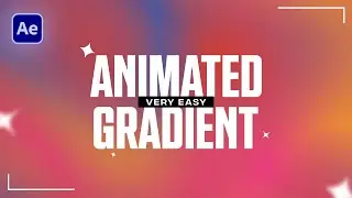 Animated Gradient Background In After Effects - After Effects Tutorial
