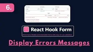 🔥 How to Display Error Messages in React Hook Form | Best Practices & Tips