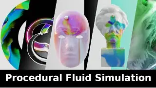 Fluid Simulation on Mesh with Geometry Nodes in Blender - Detailed Tutorial