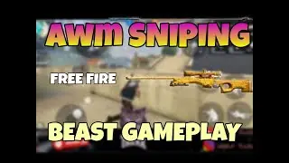 My First || Free Fire || GaMePlay With Beast AWM Sniping