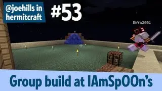 Hermitcraft group build at @IamSp00n's Base (feat. @XisumaVoid, @Biffa2001, Keralis & more!)