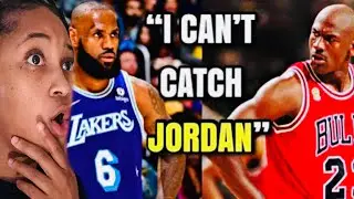 LEBRON JAMES SAID THIS ABOUT MICHAEL JORDAN 😳 | MICHAEL JORDAN REACTION