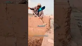 СТРОЙКА ГЛИНЯНЫХ ДОМОВ В ПАКИСТАНЕ