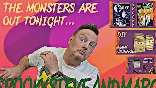 DIY How to make Mummy Luminaries! SpOoKy Movies! 1959 The Bat, & 1930 The Bat Whispers and more!