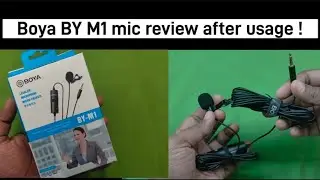 Boya by m1 mic review after years of usage