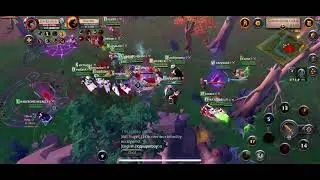 Albion Online : try play zvz in iPhone14 Pro Max