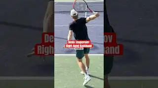 Denis Shapovalov as a right-hander 🎾 🔥