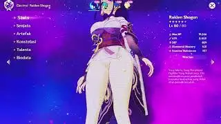 Raiden Shogun Thicc & Big Boob | Genshin Impact MOD