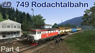 ČD 749 Wallenfels Stadt to Wallenfels (Rodachtalbahn) TS 2015 [60fps]