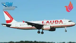 MSFS 2020 - Fenix A320 V2 Landing in Rome Fiumicino (-83 ft/min)