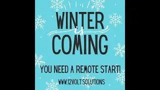 3rd Gen Toyota Tacoma Remote Start in Oklahoma's first snow of 2022!