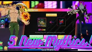 Getting 5 NEW MYTHICS!!! and TRAITS!!! INSANE LUCK! Anime Adventures