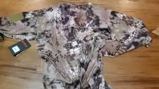 Kryptek Valhalla Long Sleeve Crew Shirt large