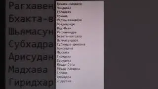 Бог и Его имена. Главные и второстепенные.
