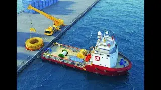 Submarine Cable Laying Animation | Offshore Animation
