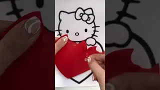 ХЭЛЛОУ КИТТИ ИЗ ТЕРМОМОЗАИКИ!