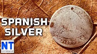 1700s Spanish Silver found with metal detector in New Hampshire reale
