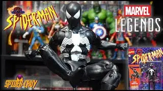 SYMBIOTE SPIDER-MAN Marvel Legends Retro | Reseña | Figura Hombre Araña | Black Suit Traje Negro