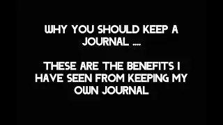 Why you should keep a journal and the benefits I have experienced from keeping one! | Hishem Azzouz