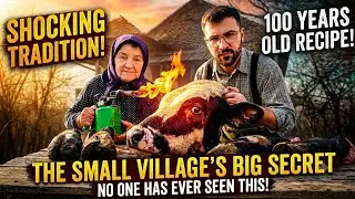 TRADITIONAL AZERBAIJANI DISH KHASH   WE MADE BULL HEAD SOUP WITH MY GRANDMA