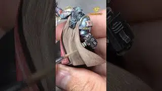 Painting warhammer 40k - Castelan Crowe (full process on my patreon channel)