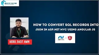 How to convert Sql Records into JSON in Asp.NET MVC using Angular JS
