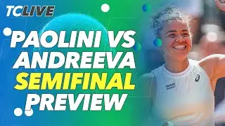 Jasmine Paolini and Mirra Andreeva Semifinal Preview | 2024 Roland Garros